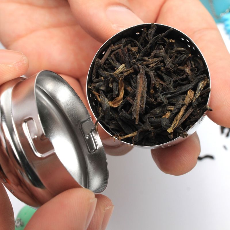 Custom Logo Mushroom Stainless Steel Tea Strainer Silicone Drip Tray Tea Infuser Loose Leaf Tea Filter