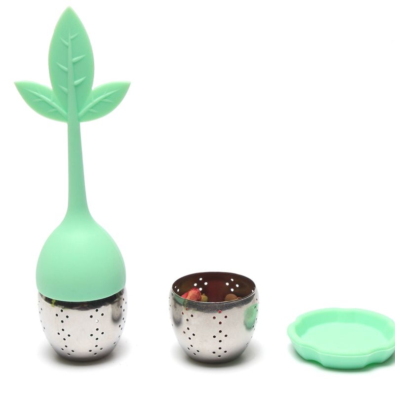 Food Grade Custom Silicone Tea Infuser Creative Tea Strainer For Loose Tea Leaf
