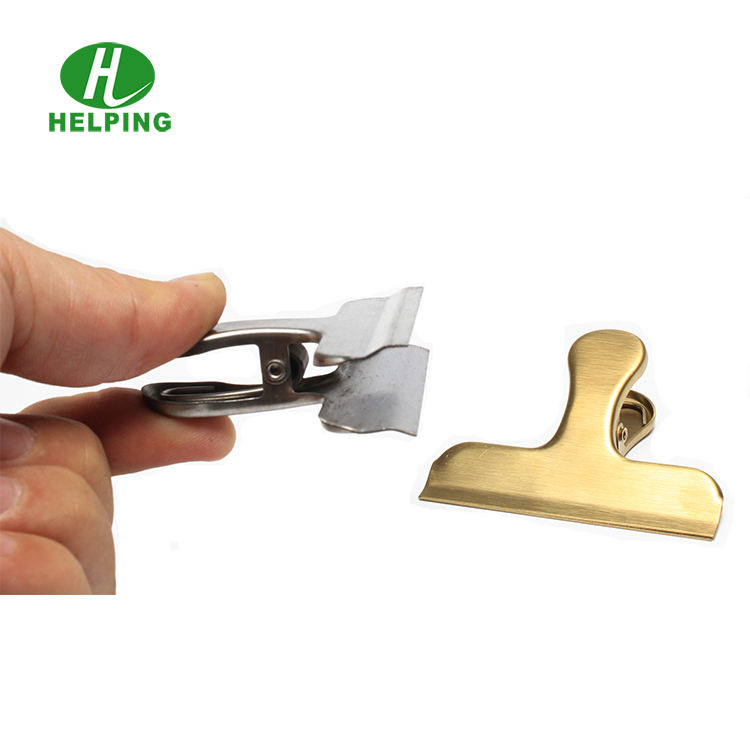Hot selling high quality stainless steel snack coffee tea bag sealing clips