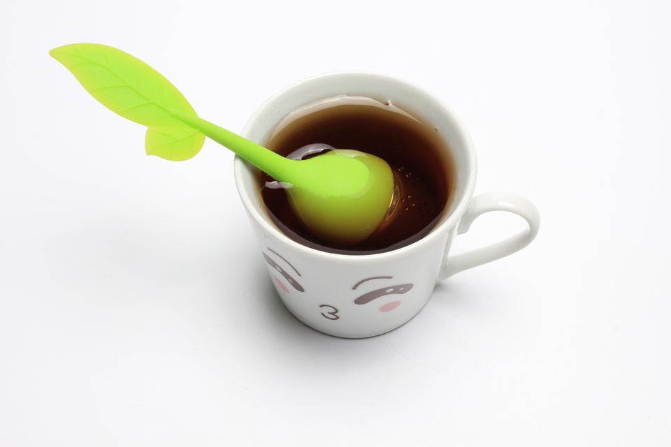 New Creative Best Selling Silicone Tea Infuser Customizable Loose Tea Leaf Tea Strainer